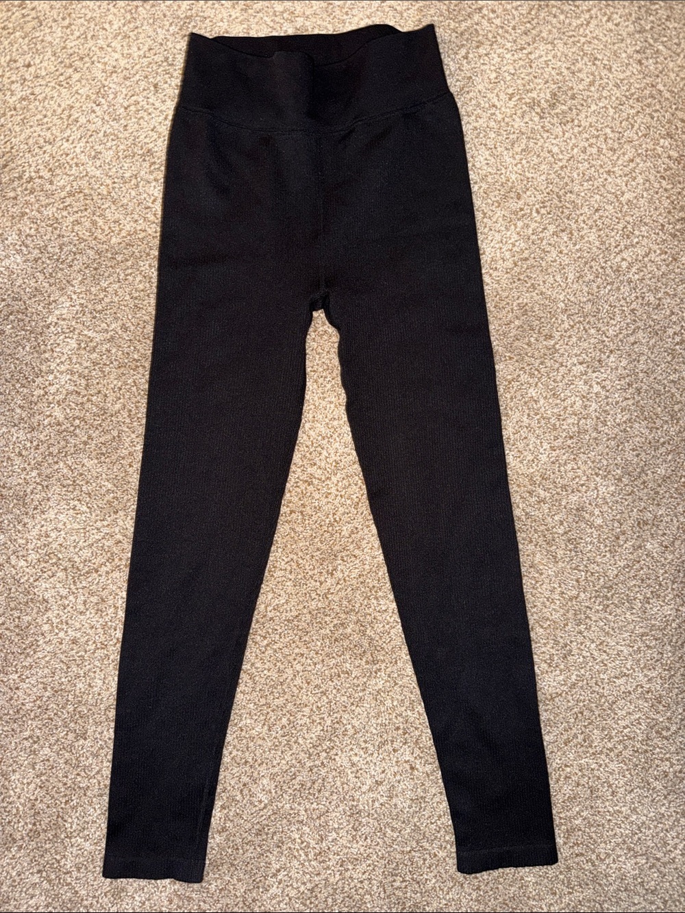 Calvin Klein Black Performance Womens ribbed leggings size XS - Picture 4 of 7